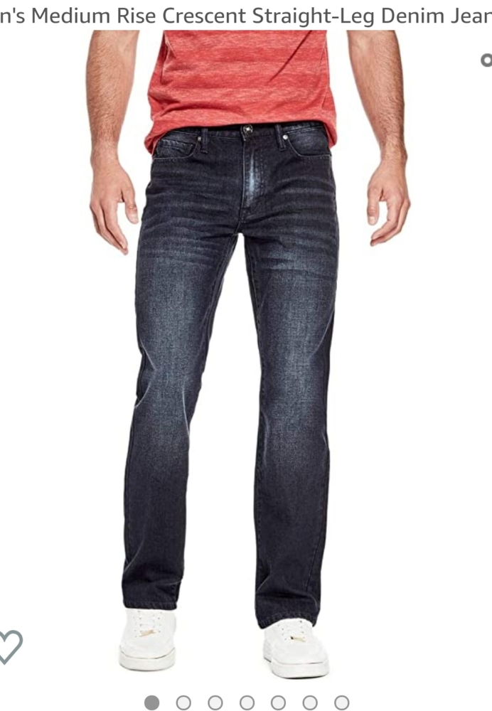 Guess crescent fit straight jeans